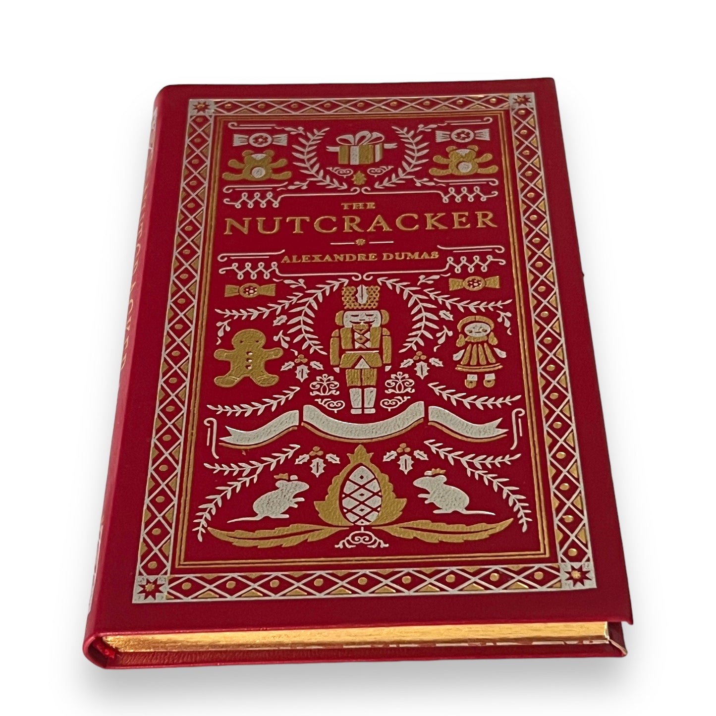 THE NUTCRACKER Alexandre Dumas - Collectible Deluxe Gift Pocket Size 7"X4" Edition - Flexi Bound Faux Leather Cover - Classic Book