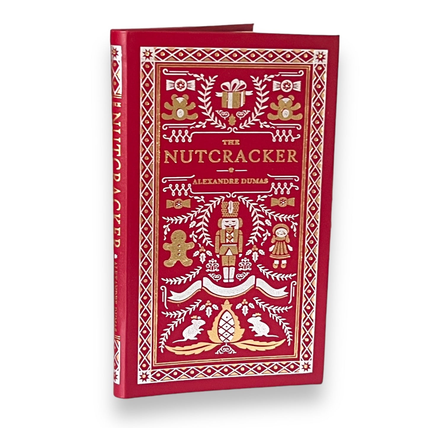 THE NUTCRACKER Alexandre Dumas - Collectible Deluxe Gift Pocket Size 7"X4" Edition - Flexi Bound Faux Leather Cover - Classic Book