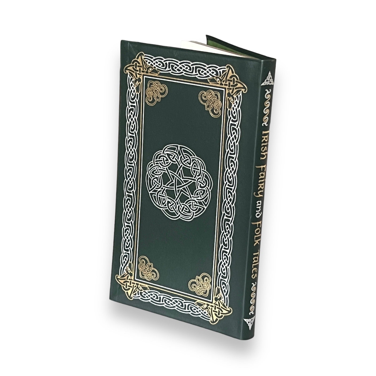 Irish Fairy and Folk Tales - Collectible Flexi Bound Faux Leather Cover - Pocket Size 7"X4"