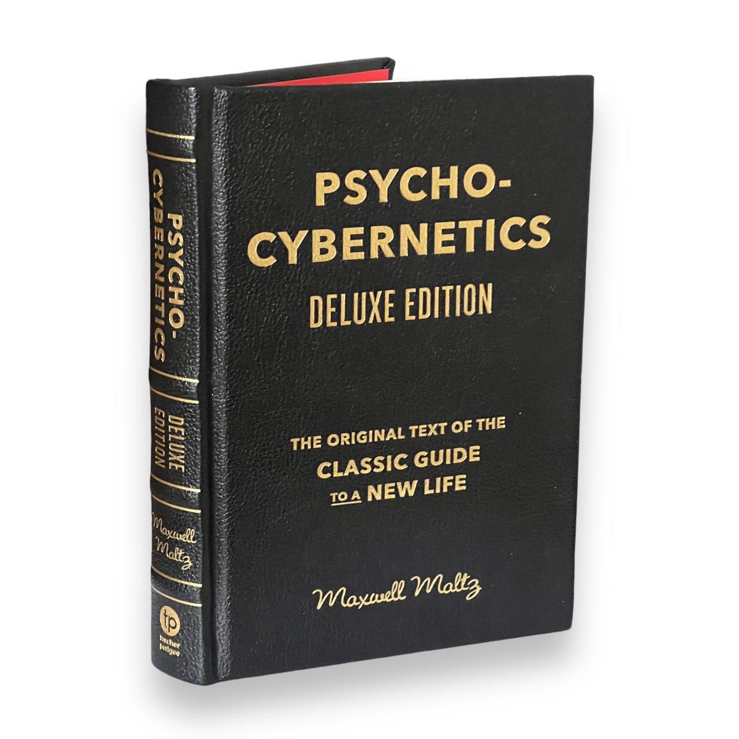 Psycho-Cybernetics by Maxwell Maltz - Collectible Deluxe Special Edition - Leather Bound Hardcover - Best Seller - Classic Book