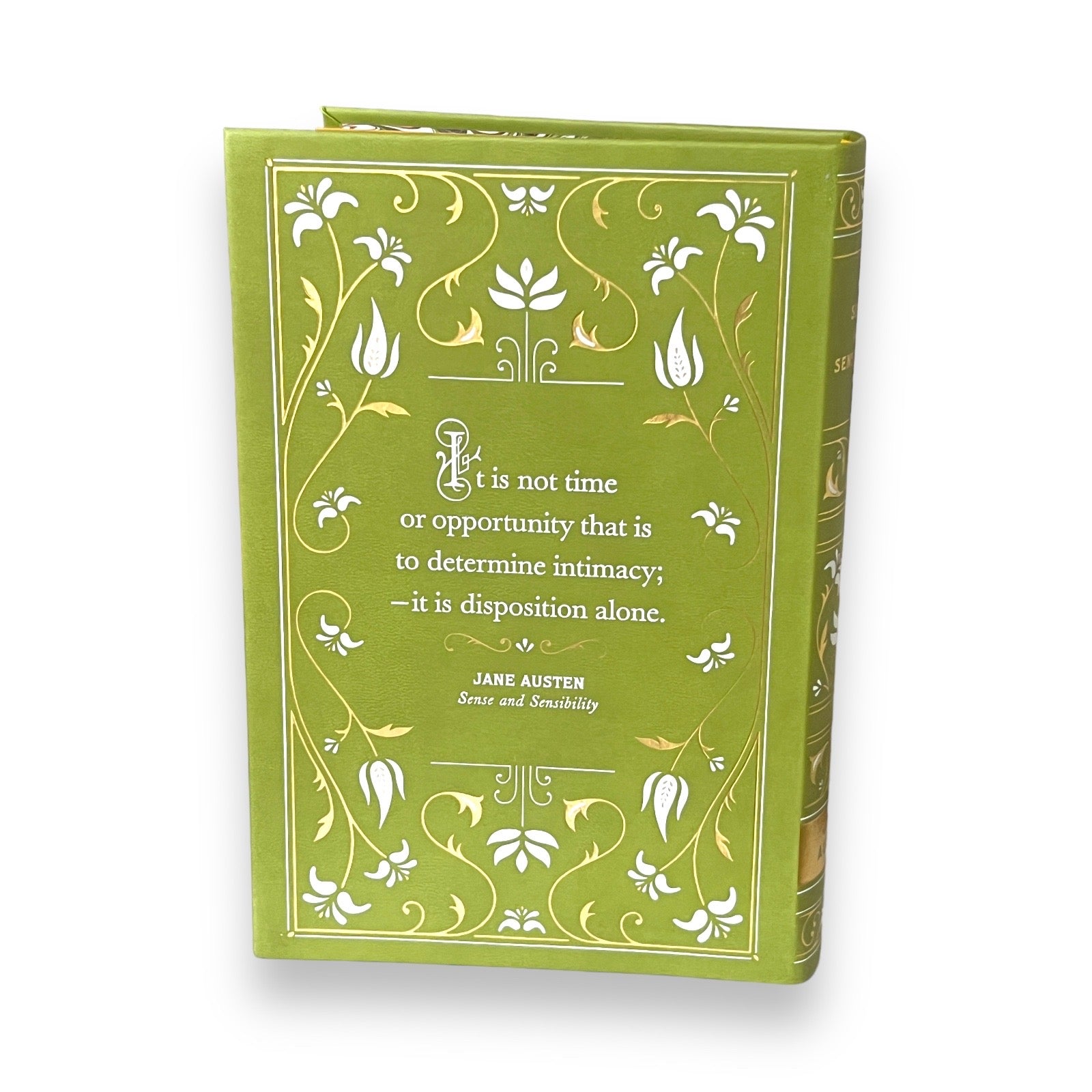 Sense and Sensibility by Jane Austen - Collectible Flexi Bound Faux Leather Cover