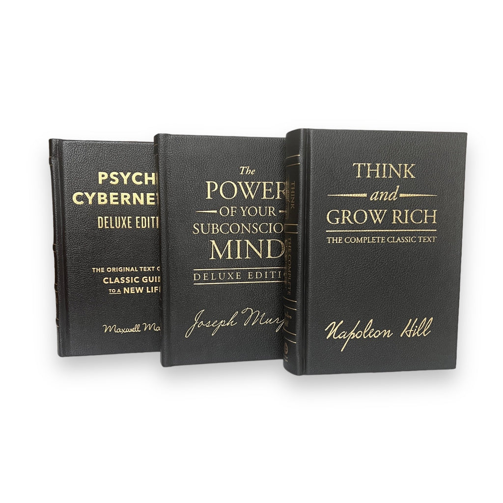 3-Book Set: Think & Grow Rich Hill / PSYCHO-Cybernetics Maltz / Power Of Subconscious Mind Murphy