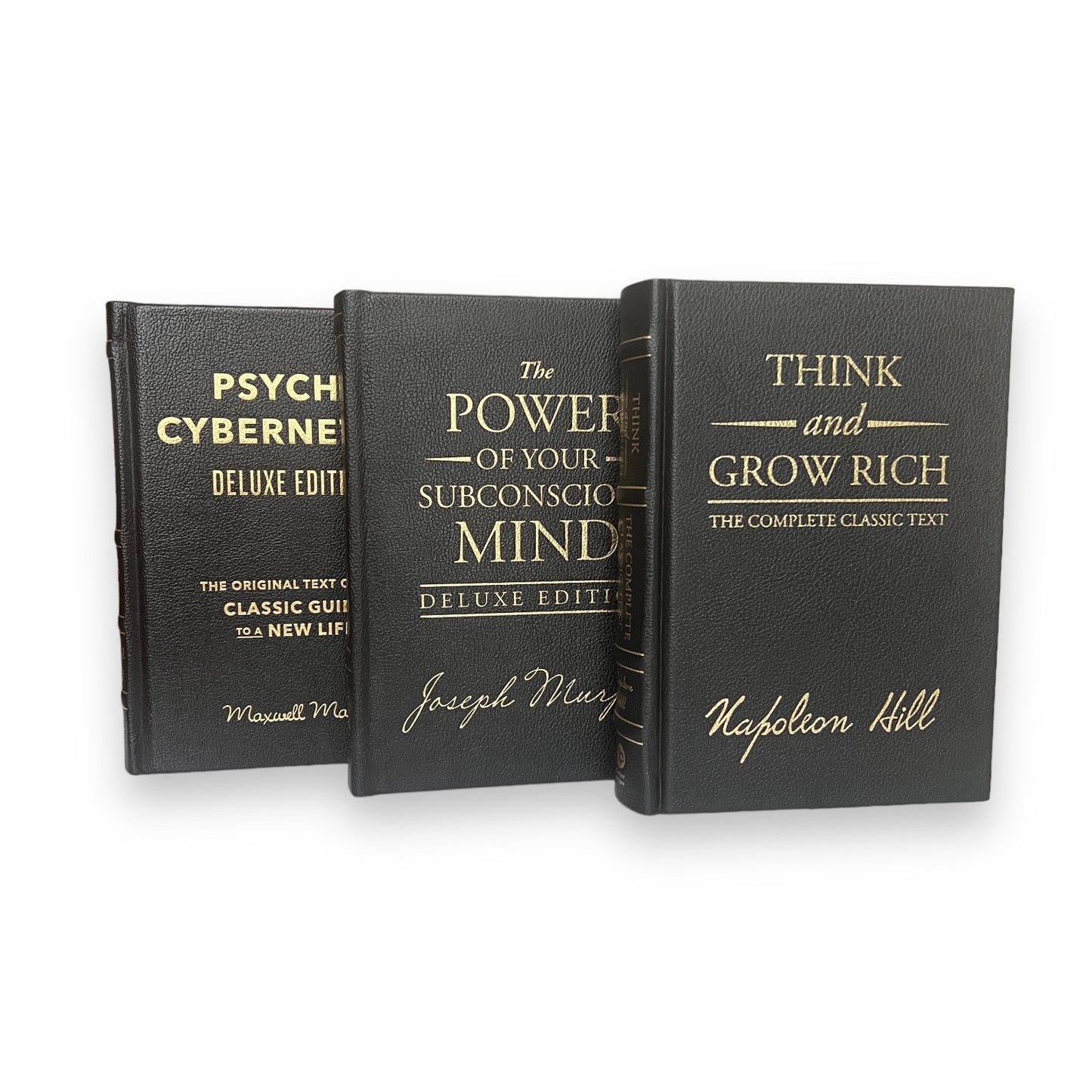 3 Books: THINK & GROW Rich Hill / PSYCHO-Cybernetics Maltz / Power Of Subconscious Mind Murphy