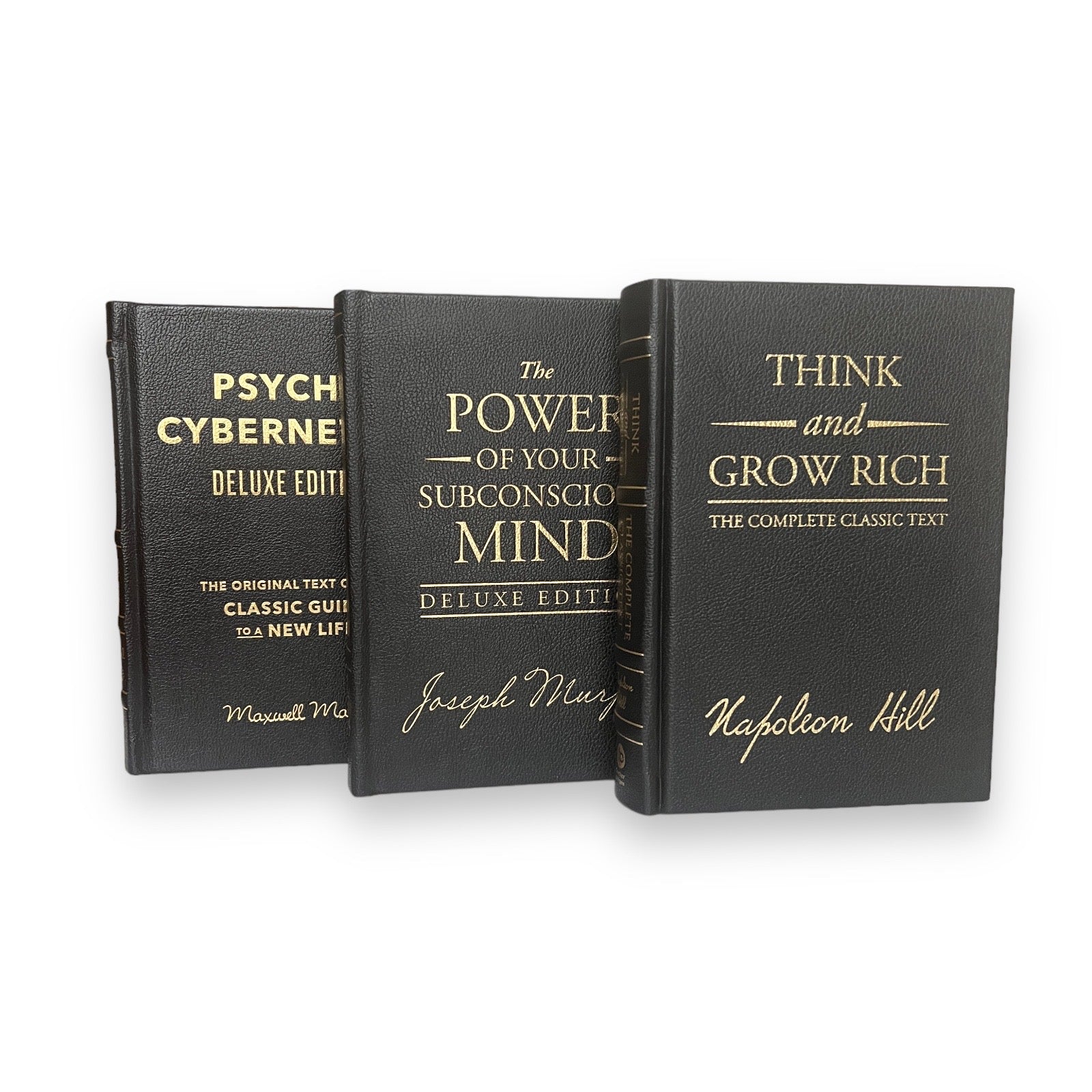 3-Book Set: Think & Grow Rich Hill / PSYCHO-Cybernetics Maltz / Power Of Subconscious Mind Murphy