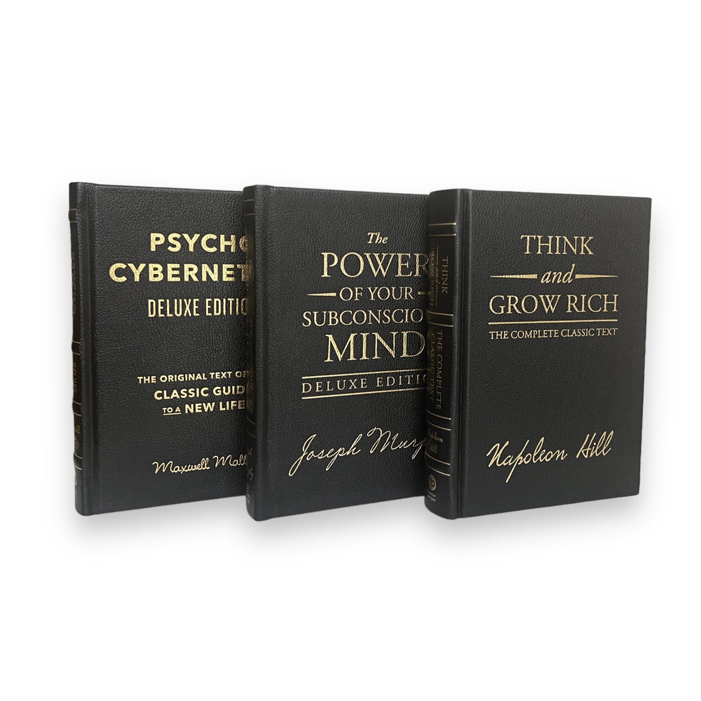 3-Book Set: Think & Grow Rich Hill / PSYCHO-Cybernetics Maltz / Power Of Subconscious Mind Murphy
