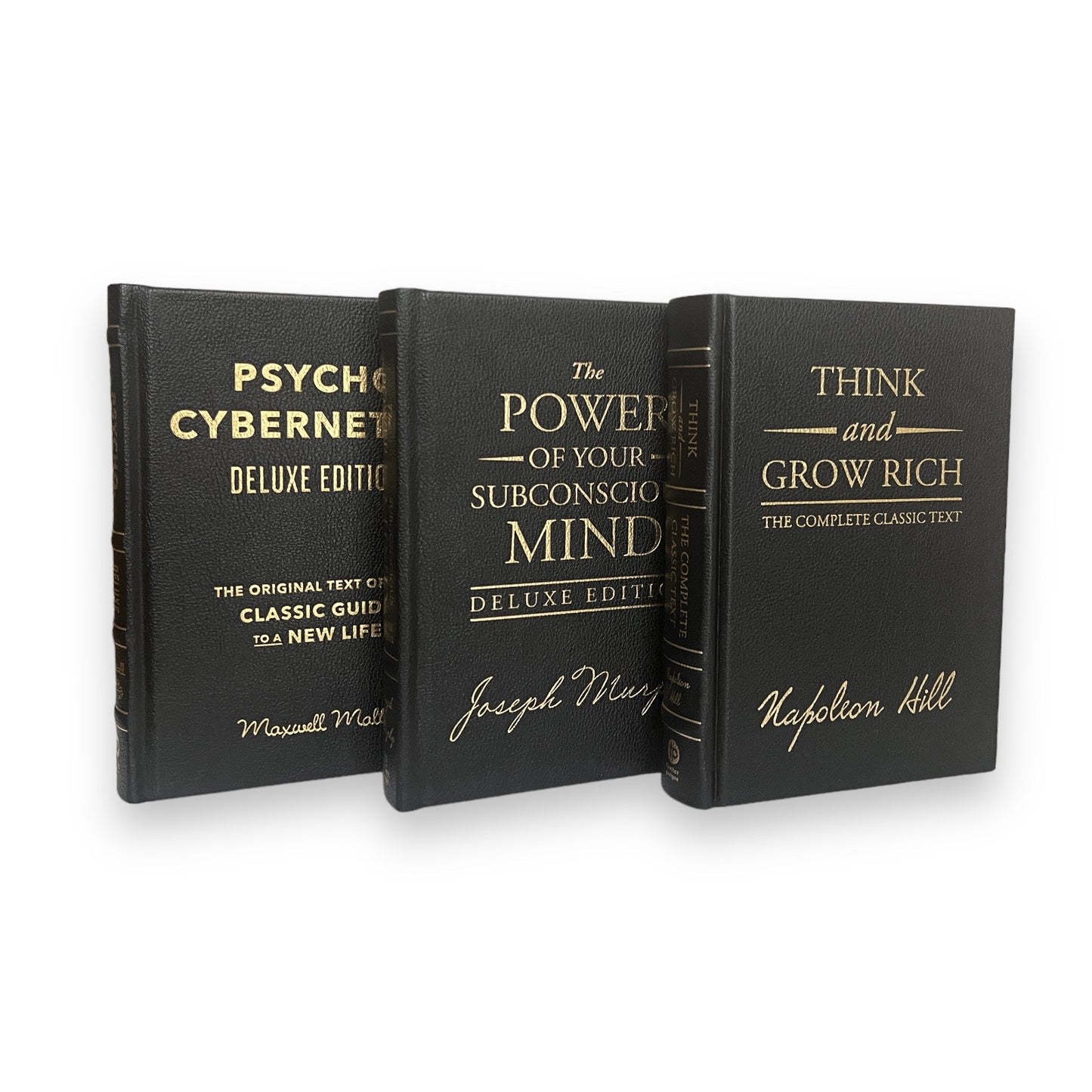 3 Books: THINK & GROW Rich Hill / PSYCHO-Cybernetics Maltz / Power Of Subconscious Mind Murphy