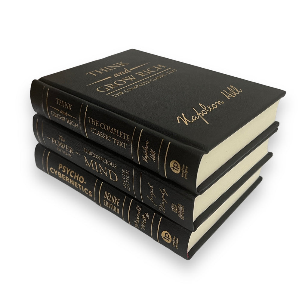 3-Book Set: Think & Grow Rich Hill / PSYCHO-Cybernetics Maltz / Power Of Subconscious Mind Murphy