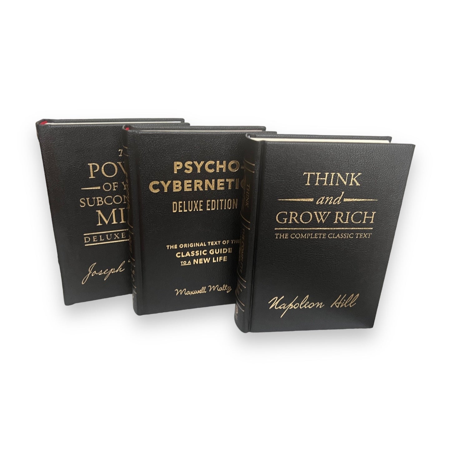 3 Books: THINK & GROW Rich Hill / PSYCHO-Cybernetics Maltz / Power Of Subconscious Mind Murphy