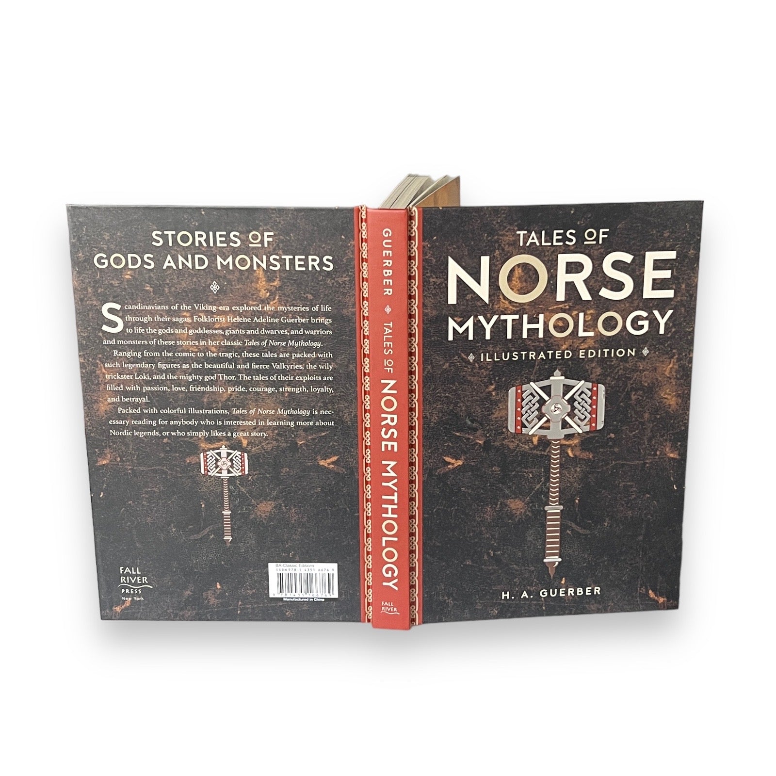 Tales of Norse Mythology by Helen Guerber - Illustrated Full-Color Hardcover