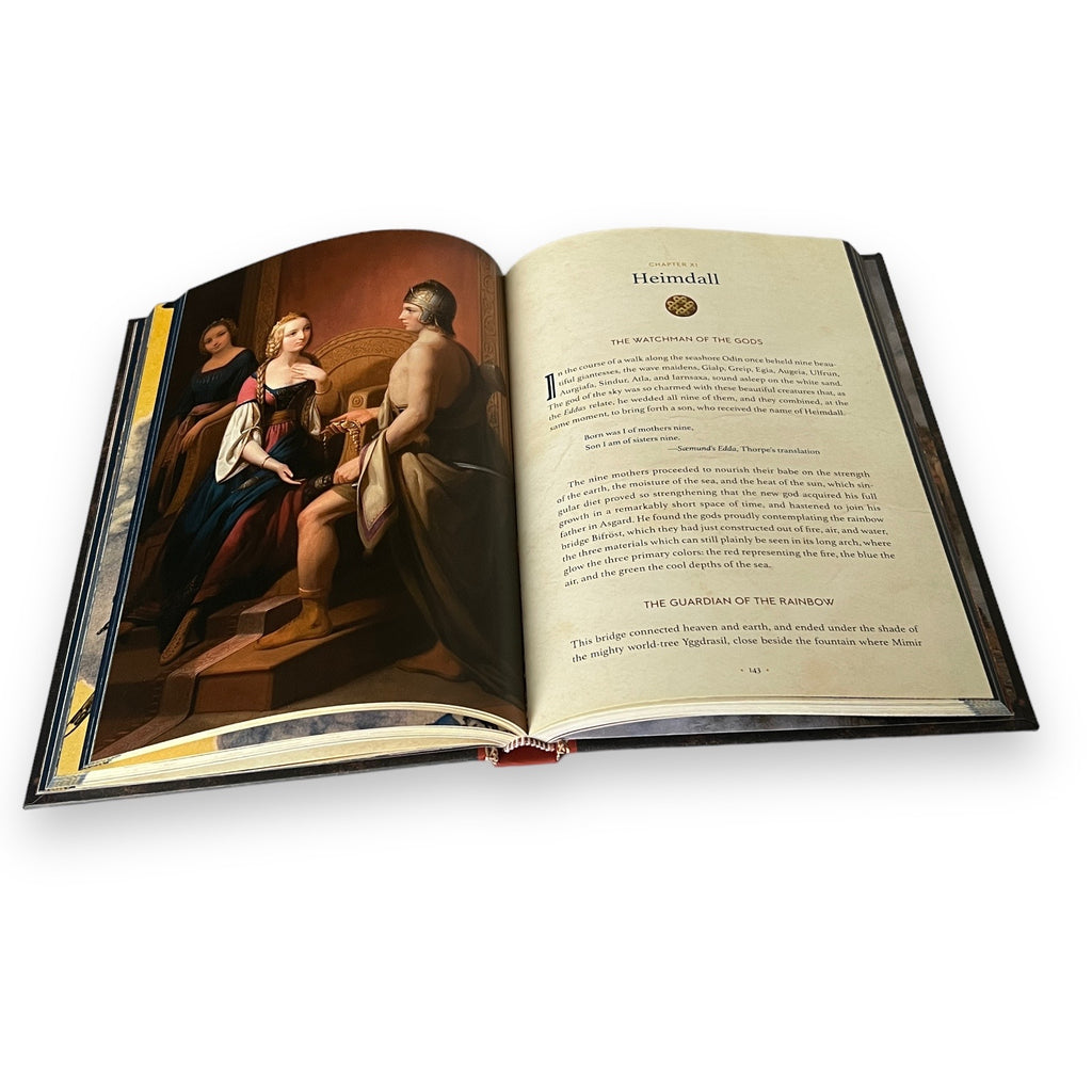 Tales of Norse Mythology by Helen Guerber - Illustrated Full-Color Hardcover