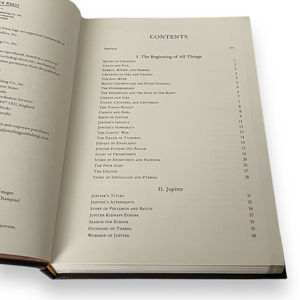 Classical Mythology: Illustrated Edition by H.A. Guerber - Full-Color Deluxe Hardcover