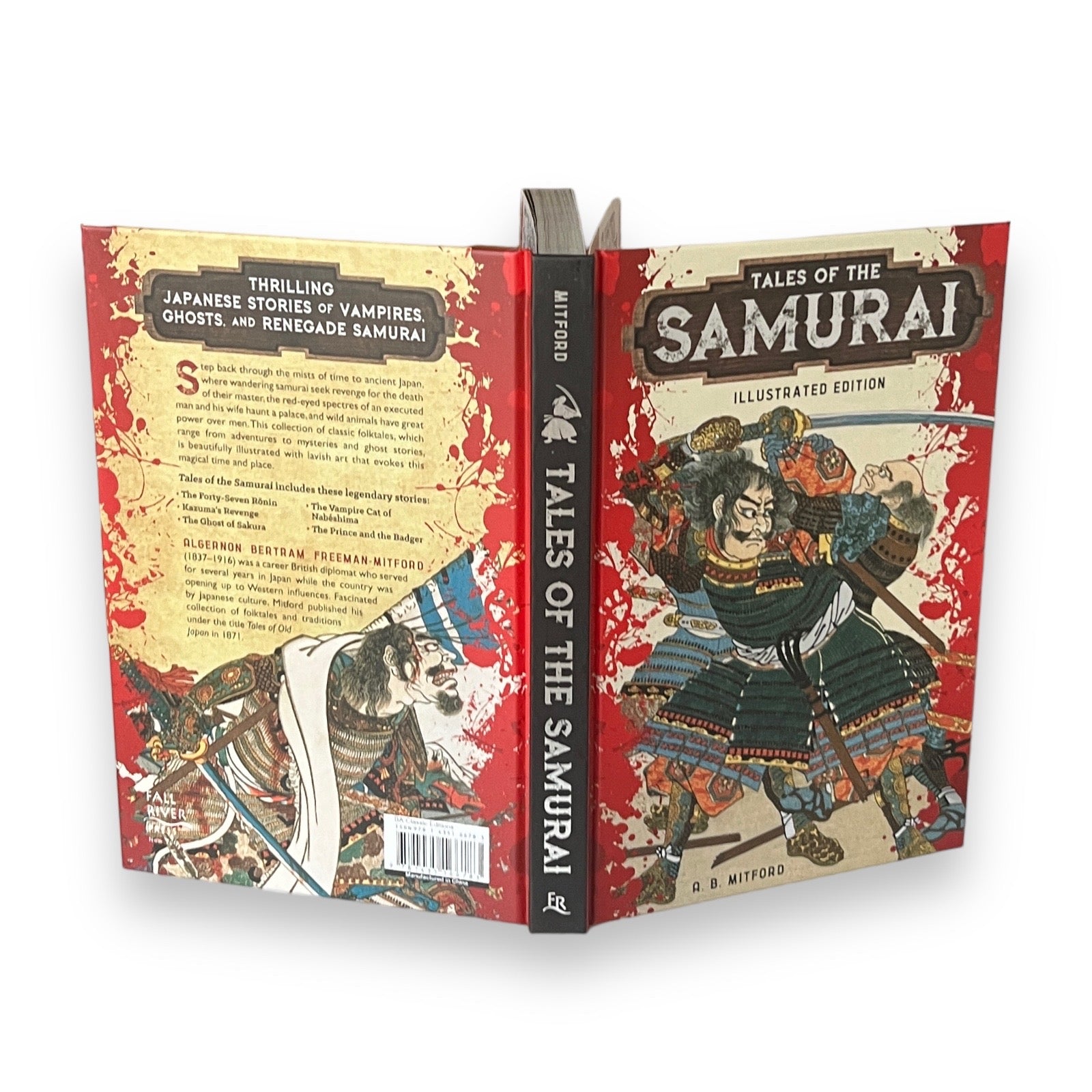 Tales of the Samurai: Illustrated Edition by A.B. Mitford - Full-Color Deluxe Hardcover