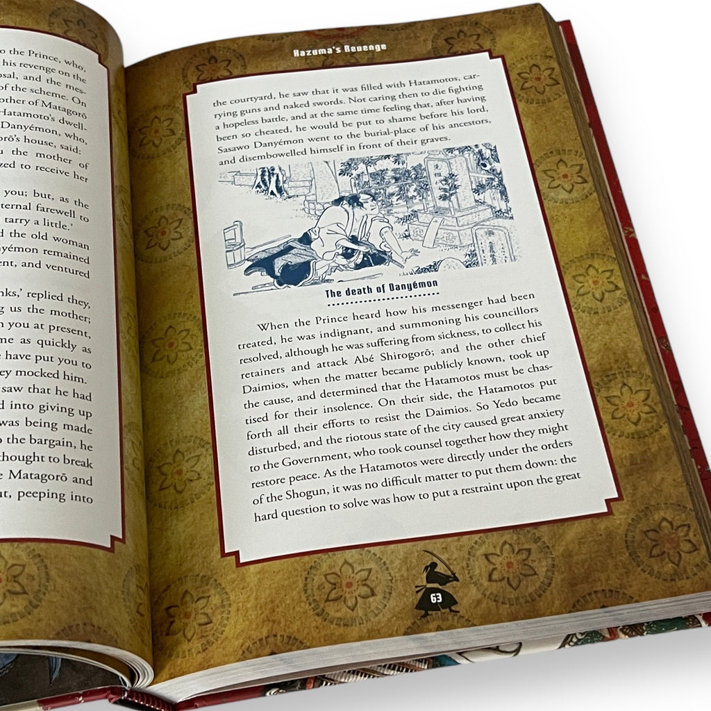Tales of the Samurai: Illustrated Edition by A.B. Mitford - Full-Color Deluxe Hardcover