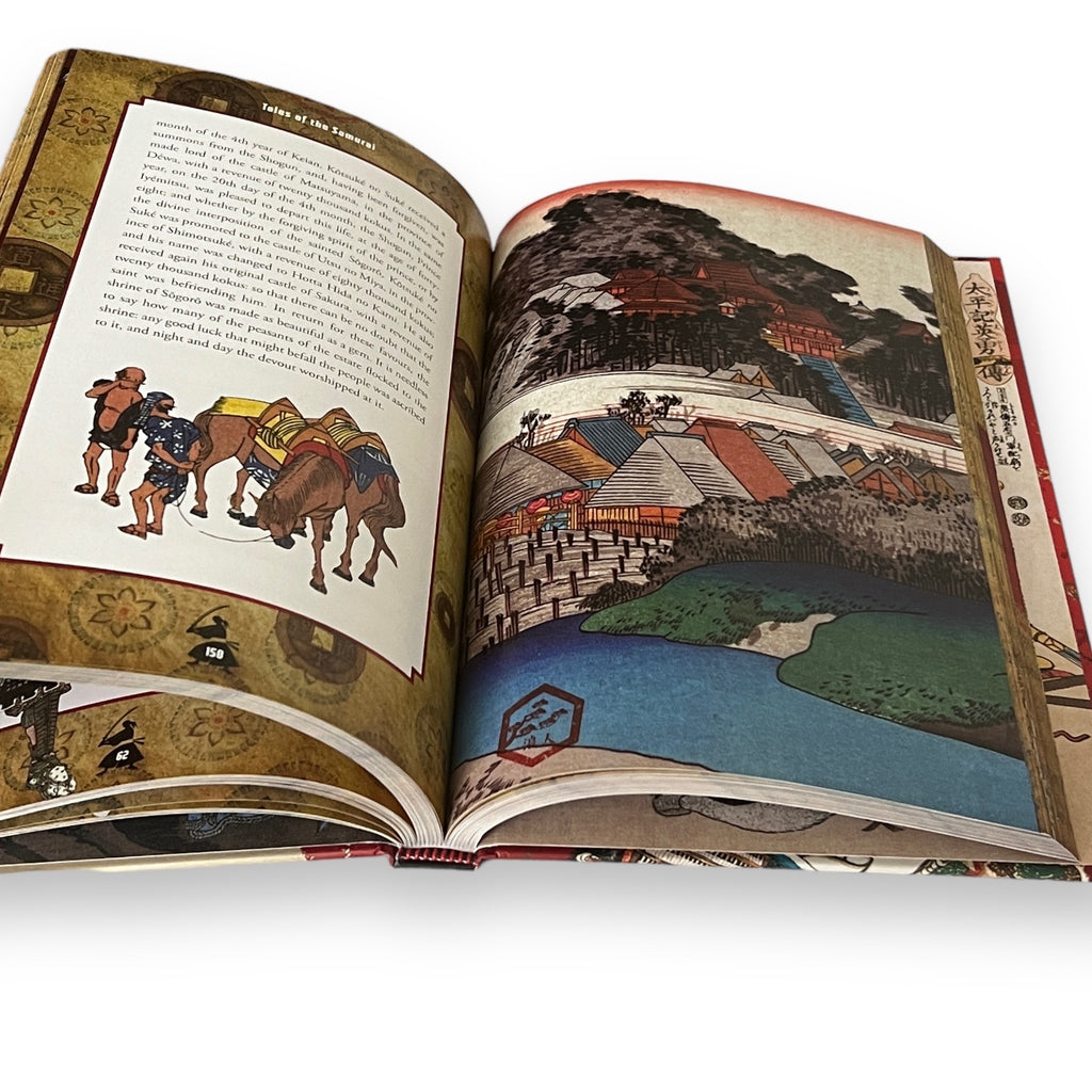 Tales of the Samurai: Illustrated Edition by A.B. Mitford - Full-Color Deluxe Hardcover