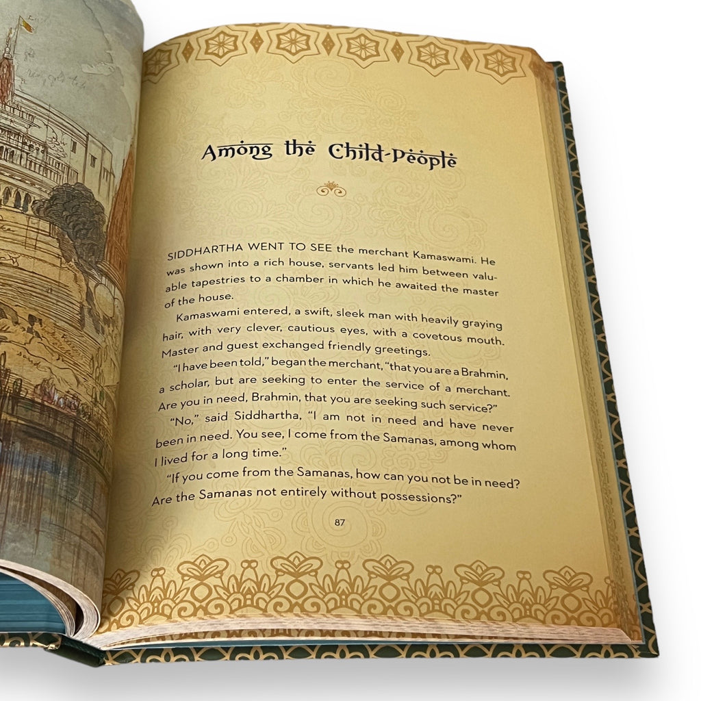 Siddhartha: Illustrated Edition by Hermann Hesse - Full-Color Deluxe Hardcover