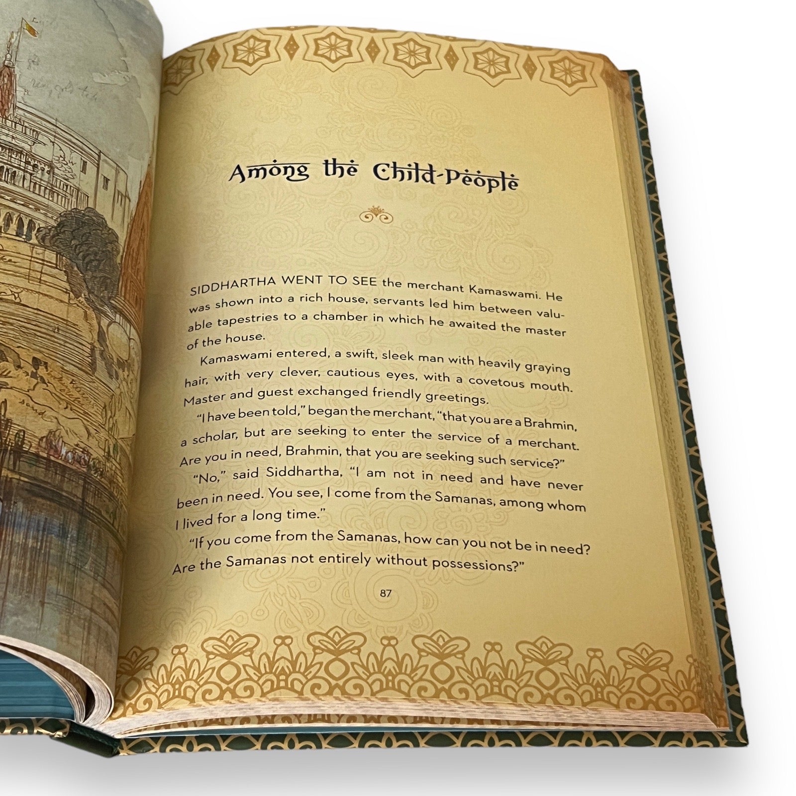 Siddhartha: Illustrated Edition by Hermann Hesse - Full-Color Deluxe Hardcover