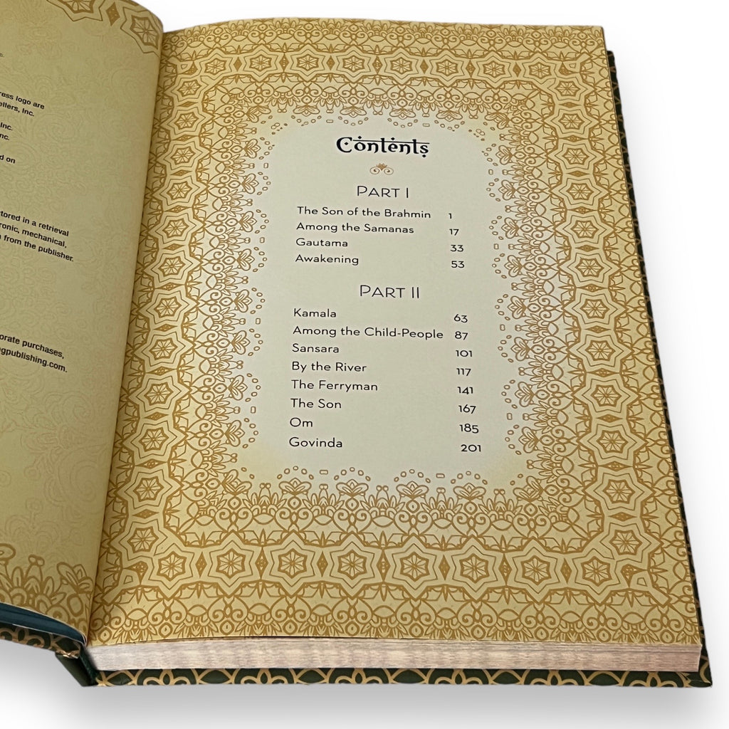 Siddhartha: Illustrated Edition by Hermann Hesse - Full-Color Deluxe Hardcover