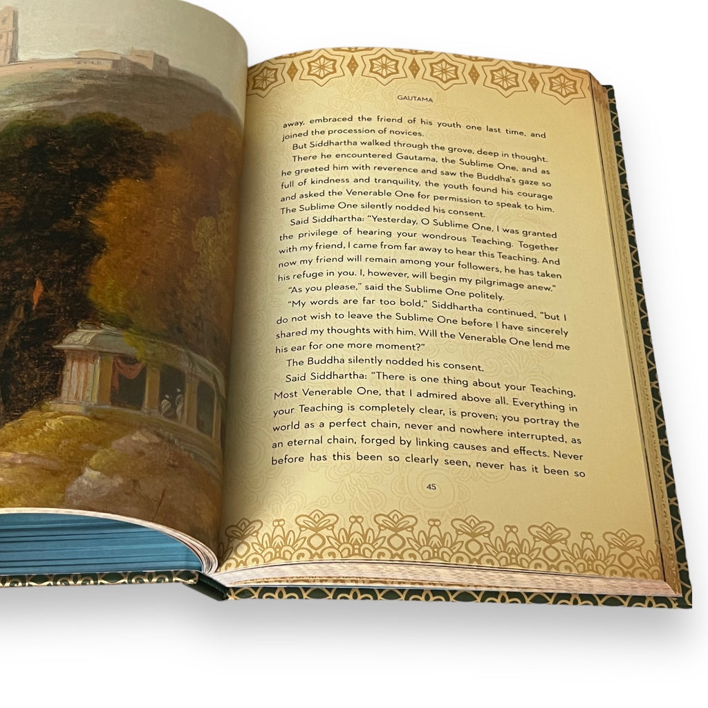 Siddhartha: Illustrated Edition by Hermann Hesse - Full-Color Deluxe Hardcover