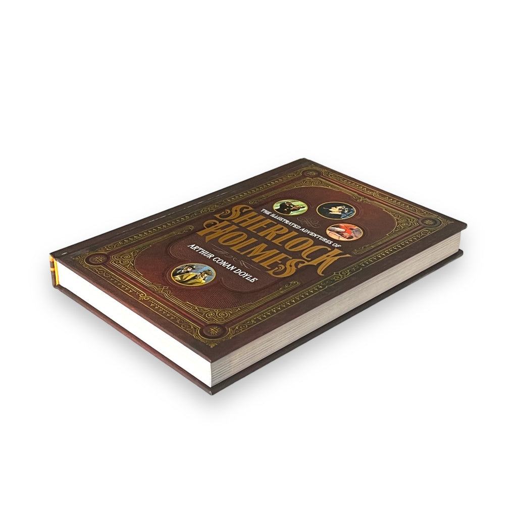 The Illustrated Adventures of Sherlock Holmes by Arthur Conan Doyle - Collectible Hardcover