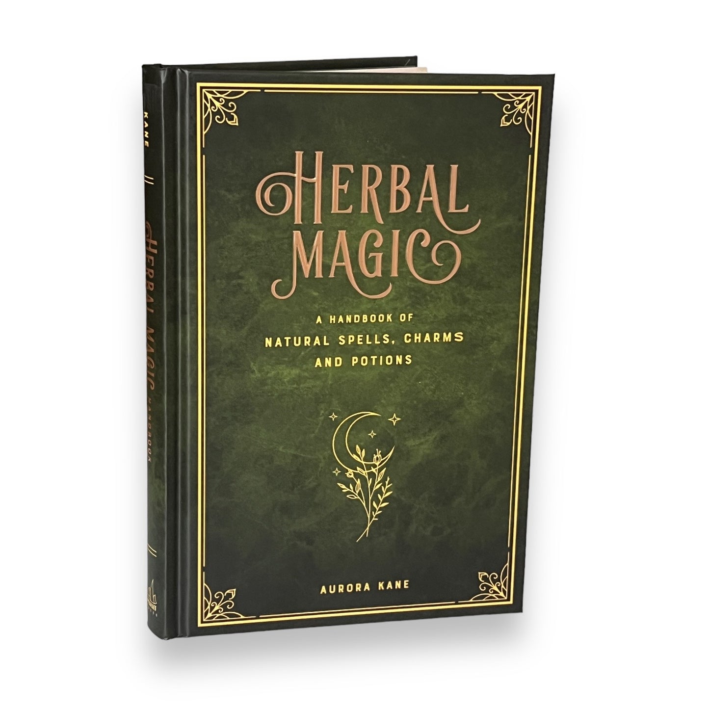 HERBAL MAGIC Natural Spells Charms Potions Aurora Kane - Collectible Deluxe Gift Edition - Hardcover - Best Seller - Classic Book