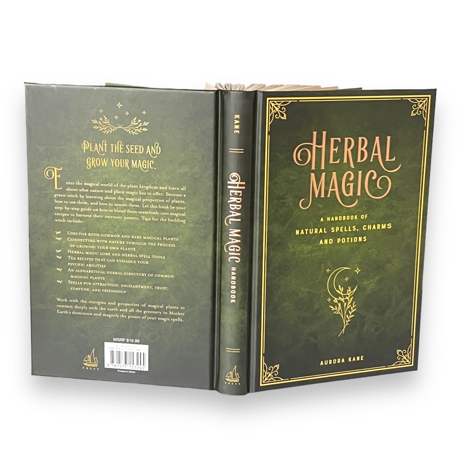 Herbal Magic by Aurora Kane - Collectible Deluxe Gift Edition - Full-Color Hardcover