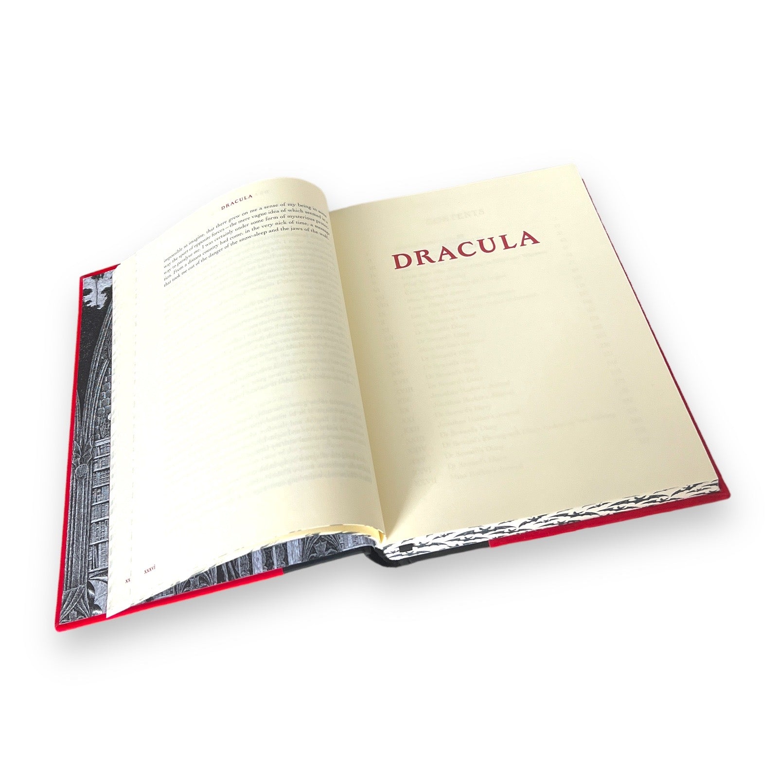 Dracula by Bram Stoker - Illustrated Velvet Hardcover Edition