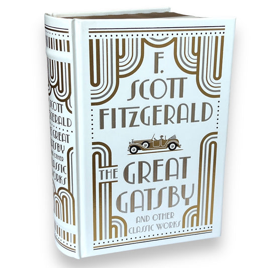 The Great Gatsby and Other Classic Works Scott Fitzgerald - Collectible Deluxe Edition - Leather Bound Hardcover - Best Seller Classic Book