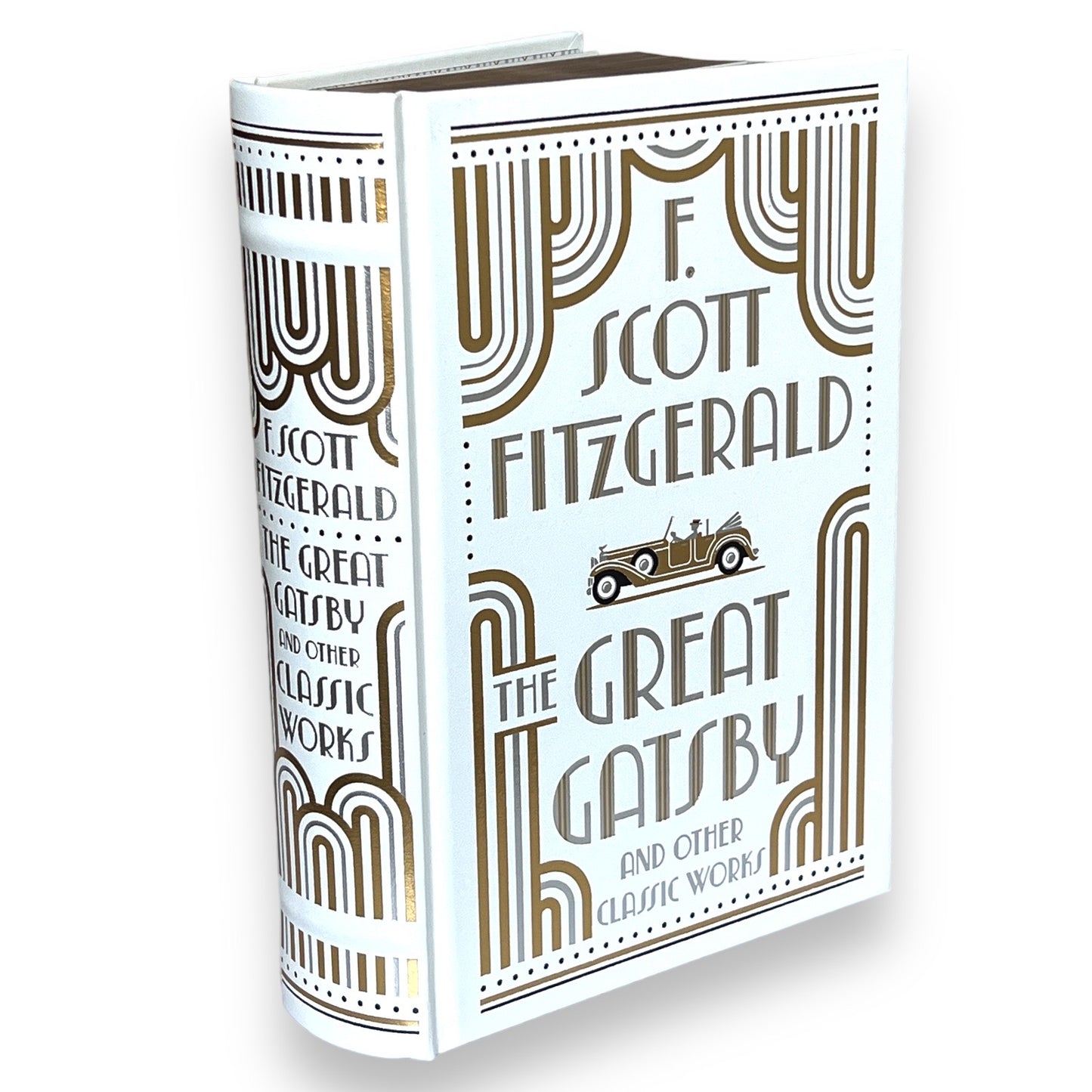 The Great Gatsby and Other Classic Works Scott Fitzgerald - Collectible Deluxe Edition - Leather Bound Hardcover - Best Seller Classic Book