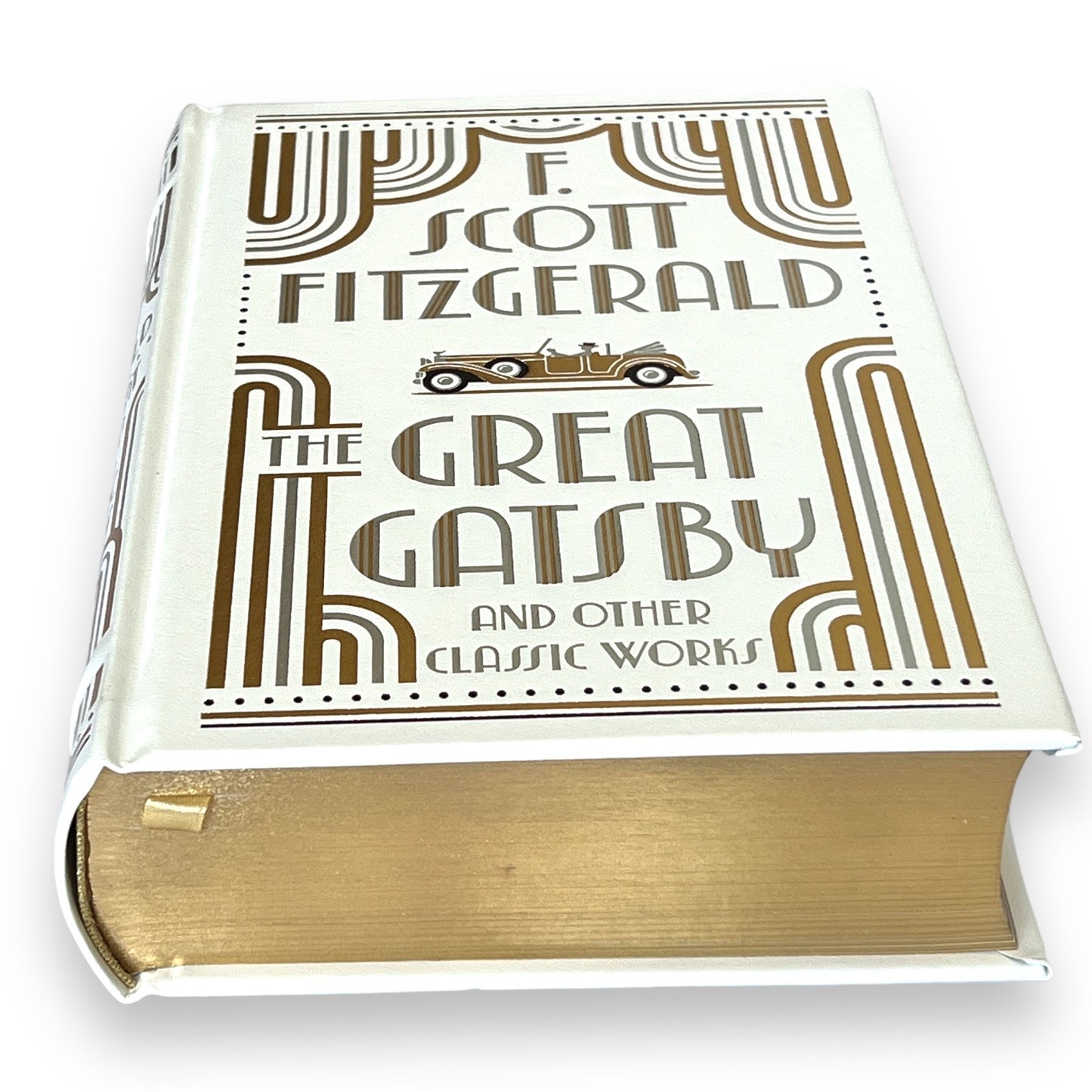 The Great Gatsby and Other Classic Works Scott Fitzgerald - Collectible Deluxe Edition - Leather Bound Hardcover - Best Seller Classic Book