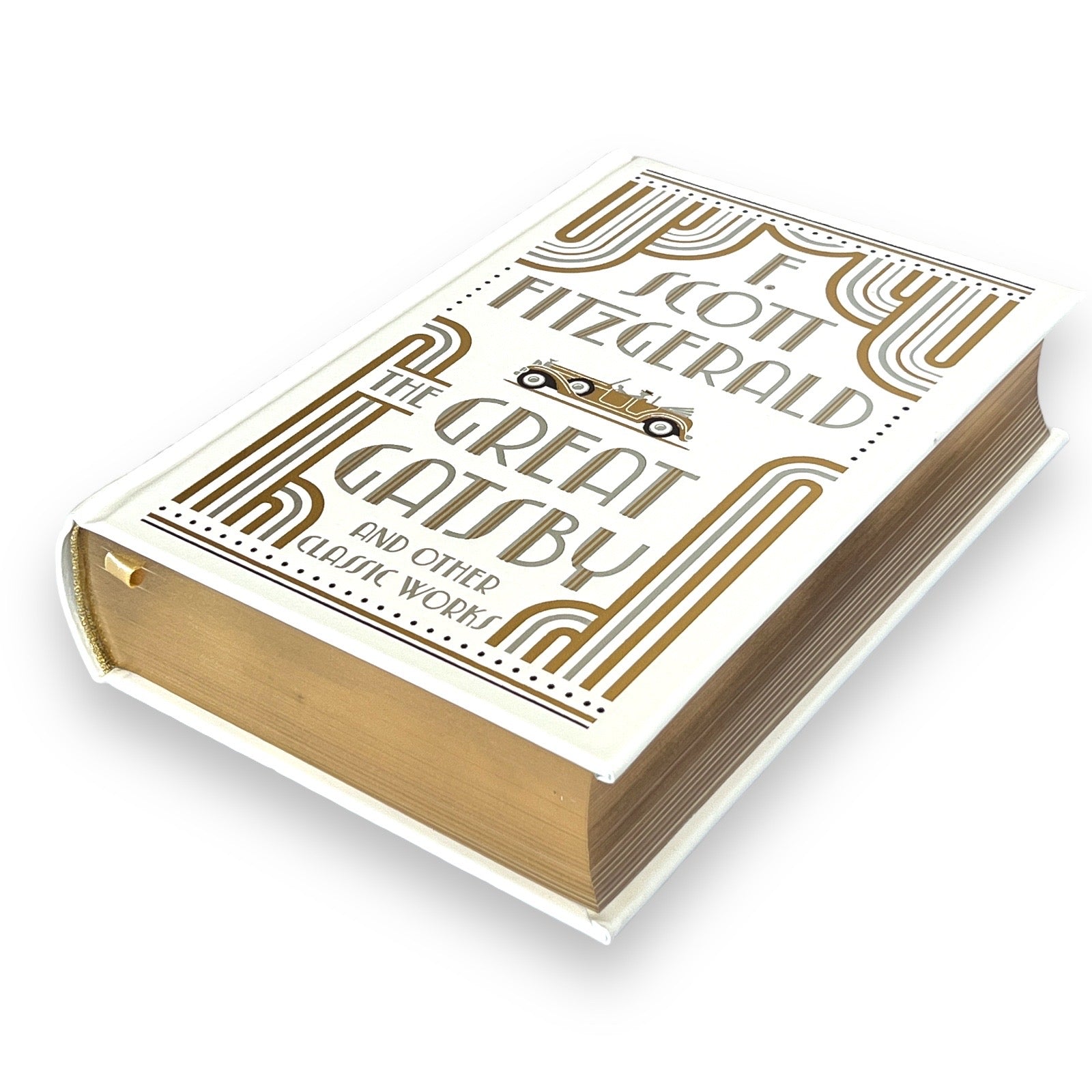 The Great Gatsby and Other Classic Works Scott Fitzgerald - Collectible Leather Bound Hardcover