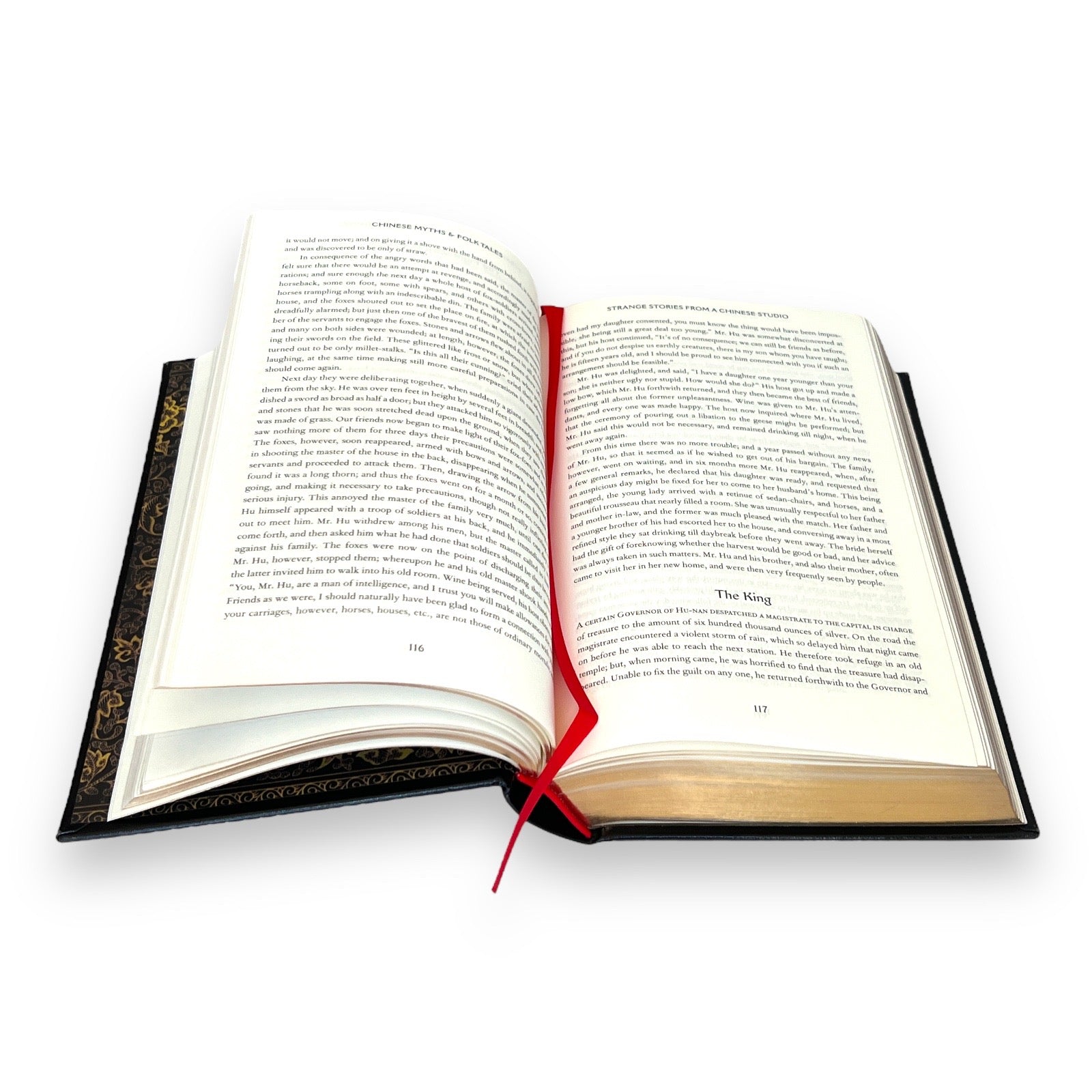 CHINESE MYTHS And FOLK Tales - Collectible Deluxe Special Gift Edition - Leather Bound Hardcover - Best Seller - Classic Book