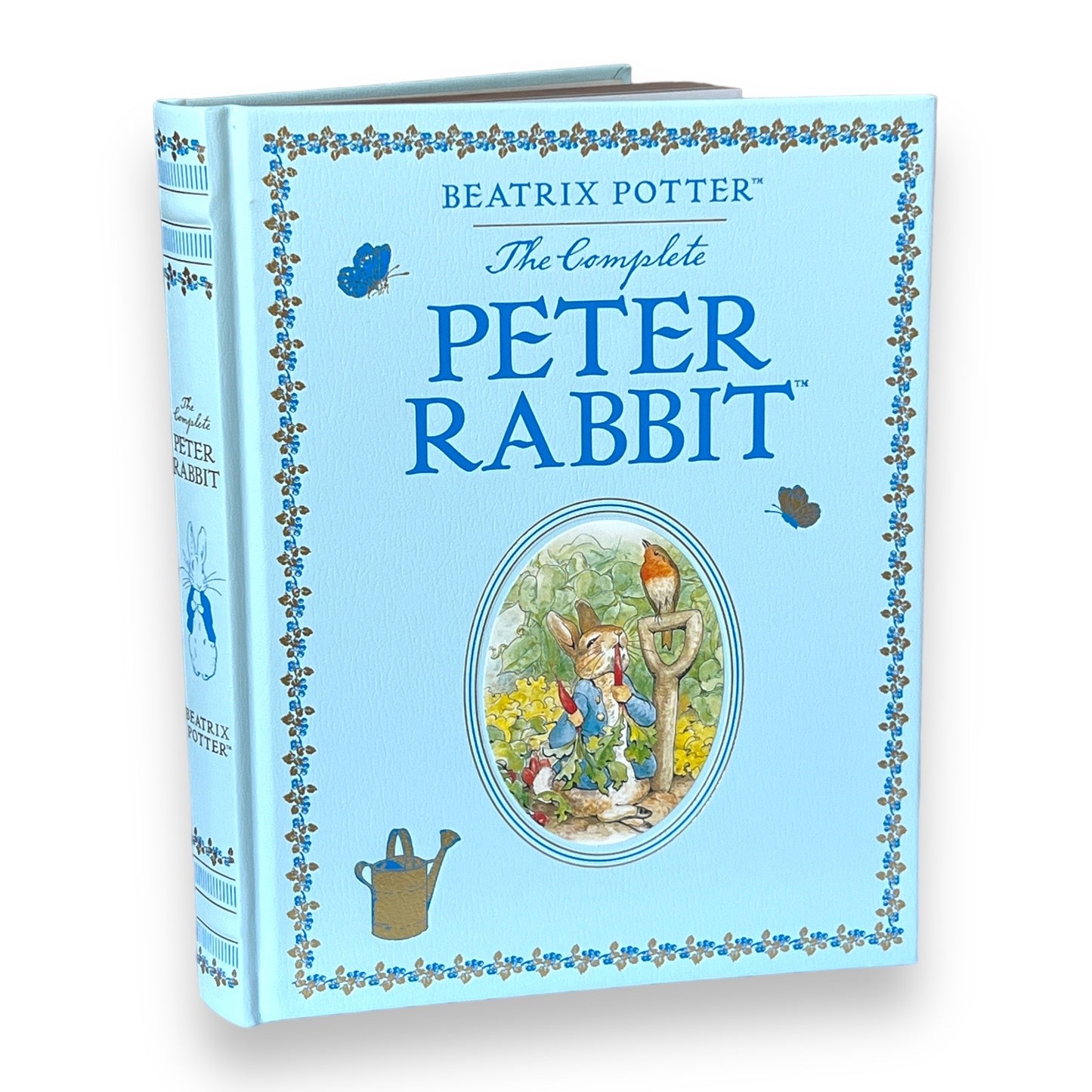 Complete Peter Rabbit by Beatrix Potter - Collectible Deluxe Illustrated Edition - Leather Bound Hardcover - Classic Book