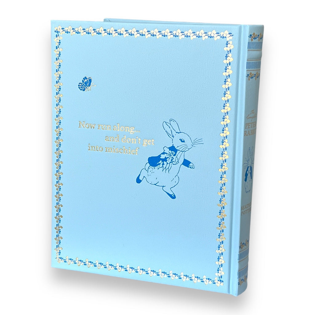 The Complete Peter Rabbit by Beatrix Potter - Collectible Leather Bound Hardcover