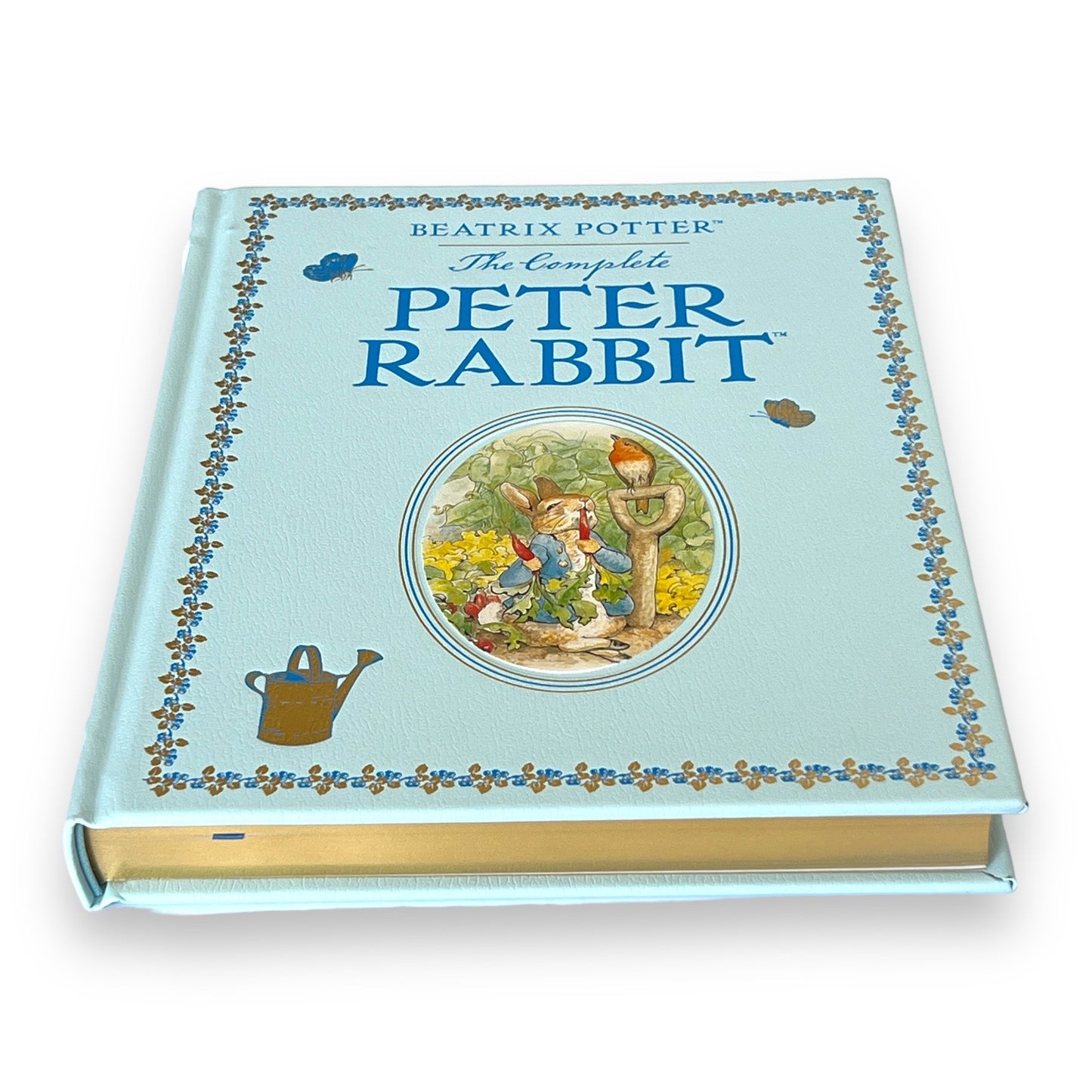 Complete Peter Rabbit by Beatrix Potter - Collectible Deluxe Illustrated Edition - Leather Bound Hardcover - Classic Book