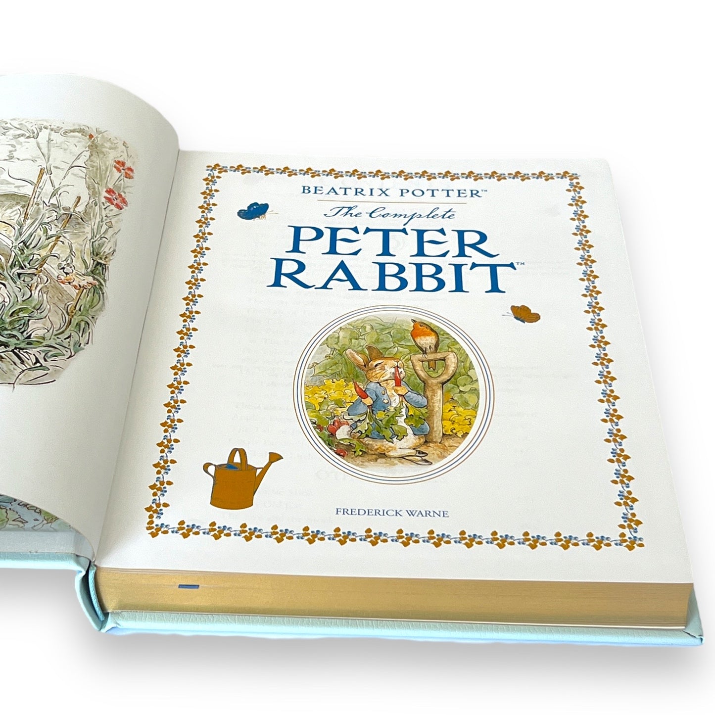 Complete Peter Rabbit by Beatrix Potter - Collectible Deluxe Illustrated Edition - Leather Bound Hardcover - Classic Book