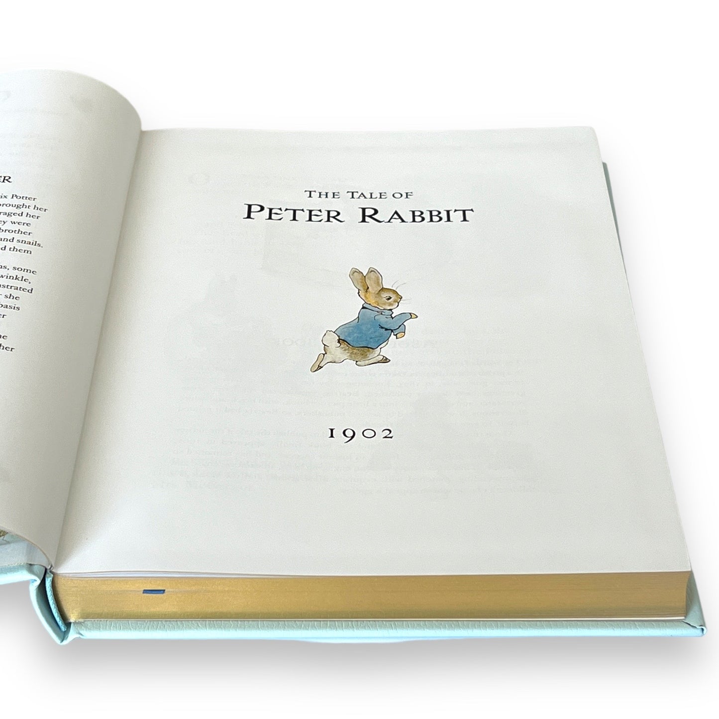 Complete Peter Rabbit by Beatrix Potter - Collectible Deluxe Illustrated Edition - Leather Bound Hardcover - Classic Book