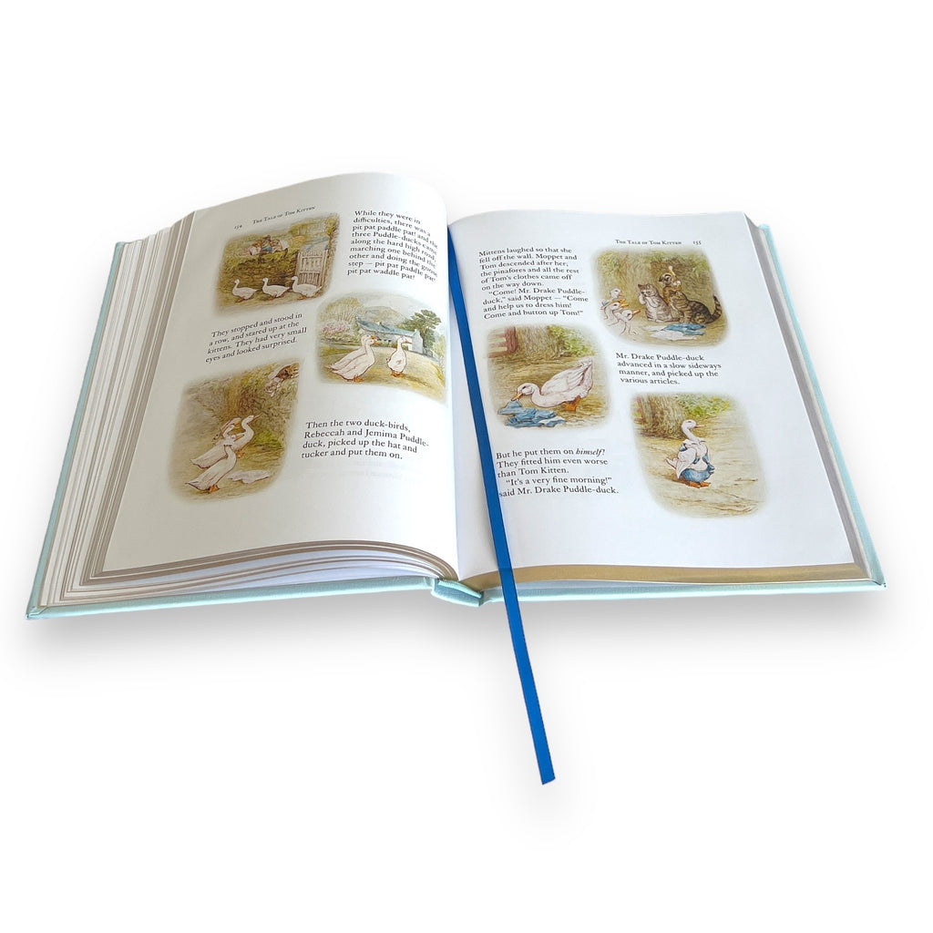 The Complete Peter Rabbit by Beatrix Potter - Collectible Leather Bound Hardcover