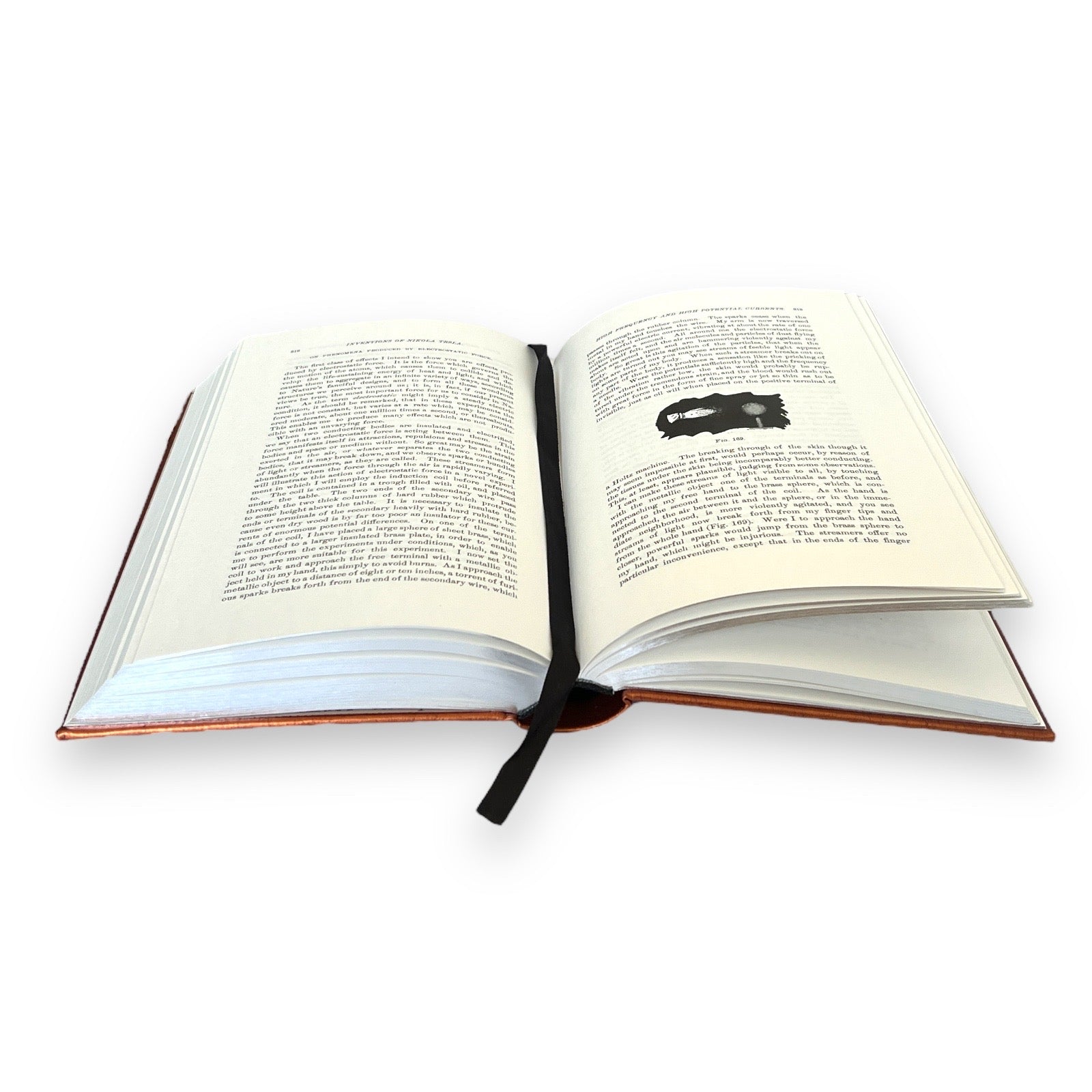Nikola Tesla: Inventions, Researches, Writings - Collectible Leather Bound Hardcover
