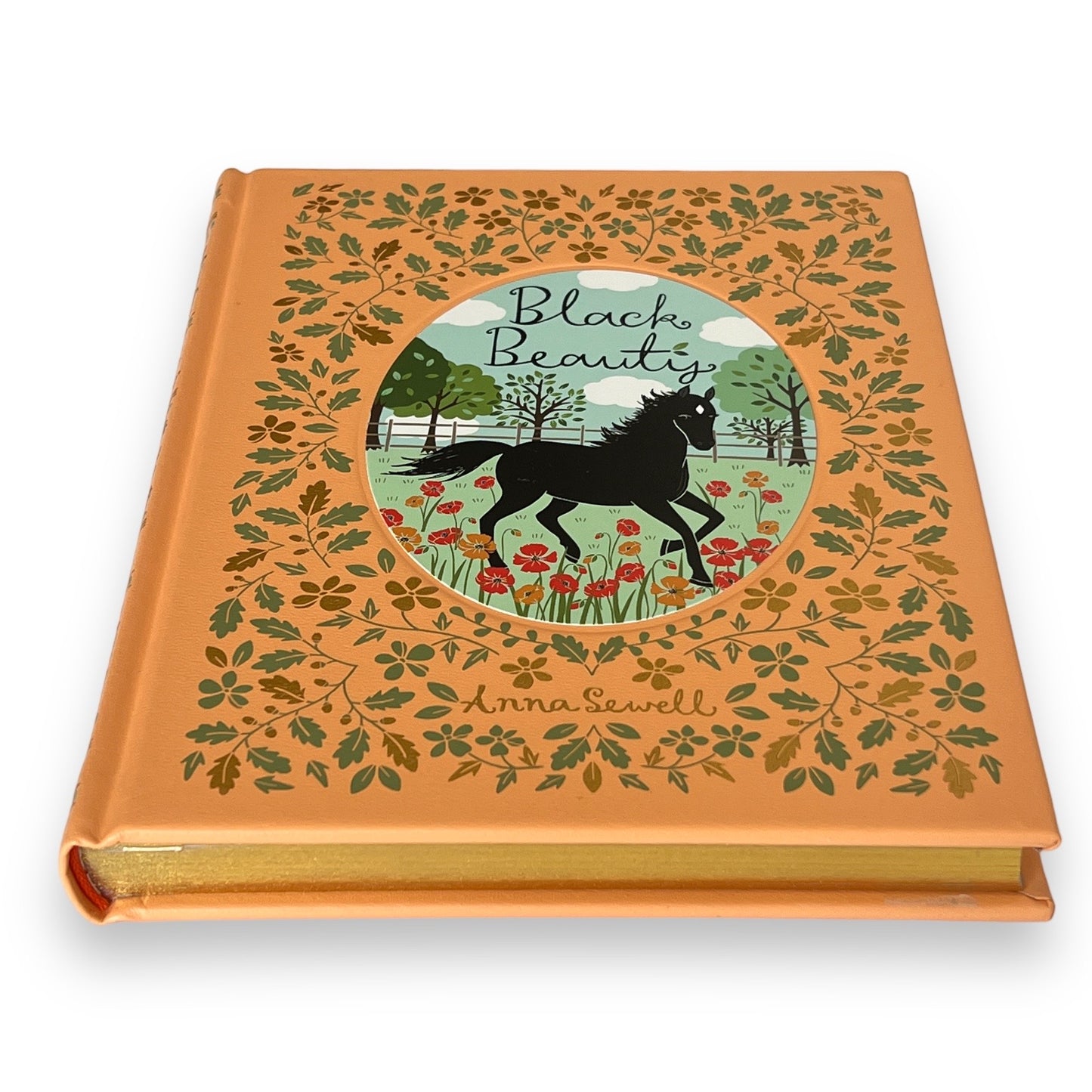 BLACK BEAUTY by Anna Sewell - Collectible Deluxe Special Illustrated Gift Edition - Leather Bound Hardcover - Classic Book