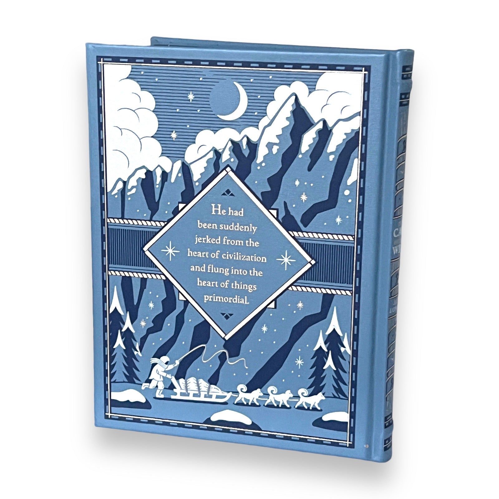 The Call Of The Wild by Jack London - Collectible Illustrated Leather Bound Hardcover
