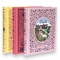3-Book Set: Anne Of Green Gables, Heidi, A Little Princess  - Collectible Leather Bound Hardcover
