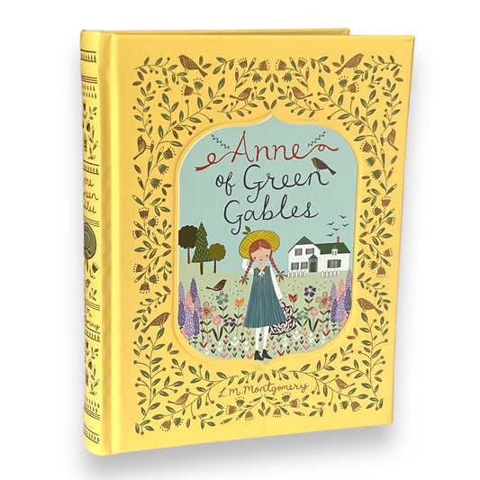 ANNE Of GREEN GABLES by L.M. Montgomery - Collectible Deluxe Special Gift Edition - Leather Bound Hardcover - Classic Book