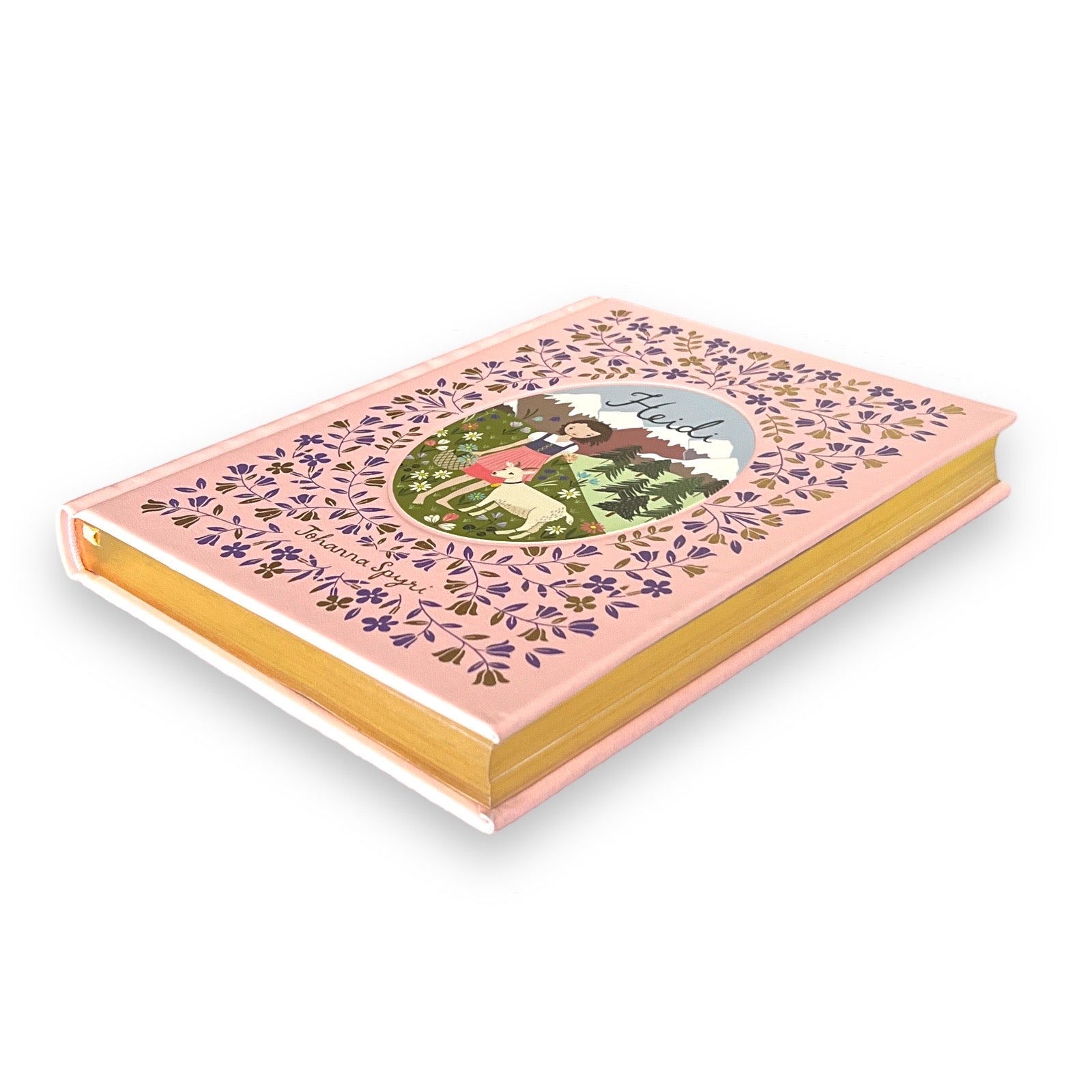 Heidi by Johanna Spyri - Collectible Illustrated Leather Bound Hardcover