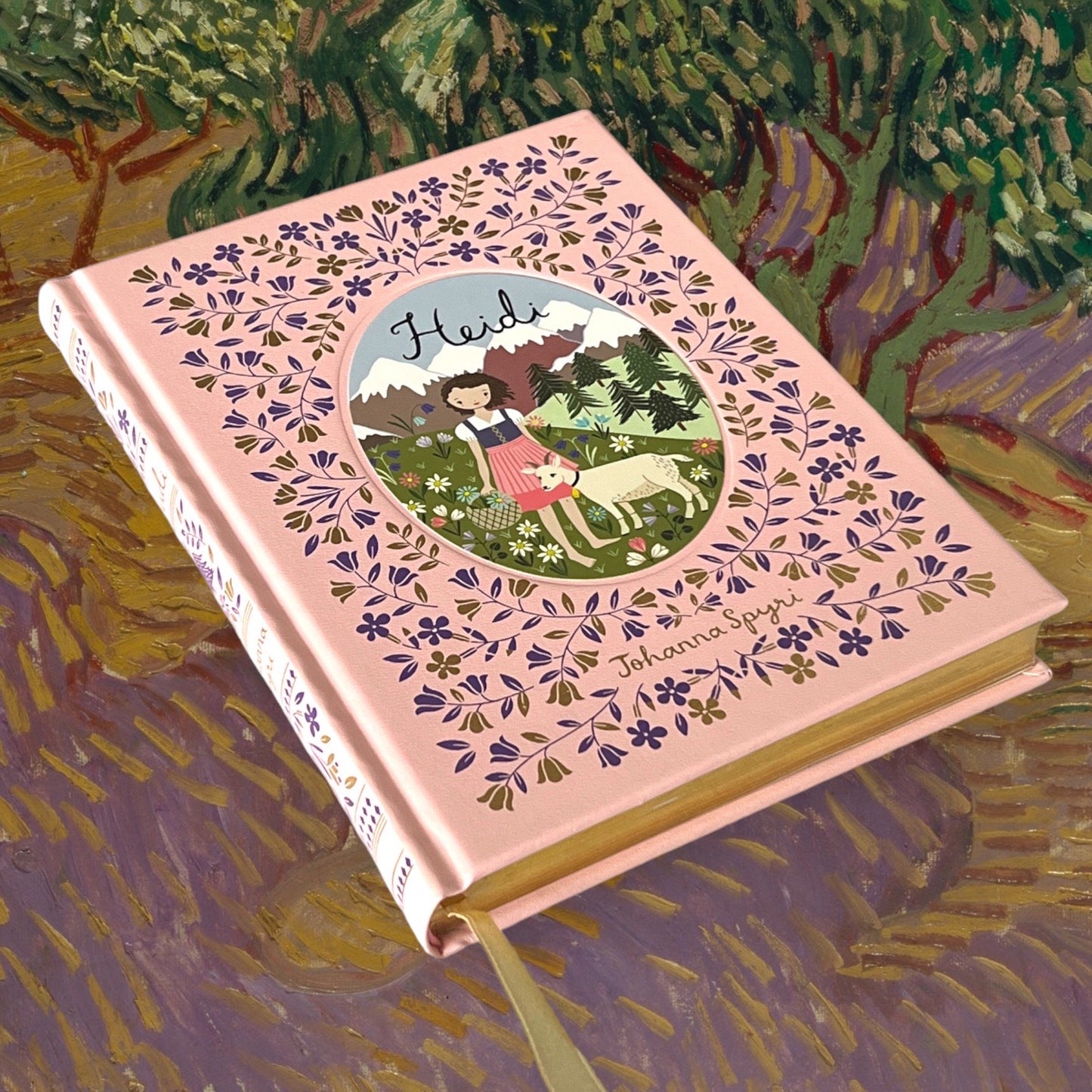 HEIDI by Johanna Spyri - Collectible Deluxe Special Gift Edition - Leather Bound Hardcover - Classic Book