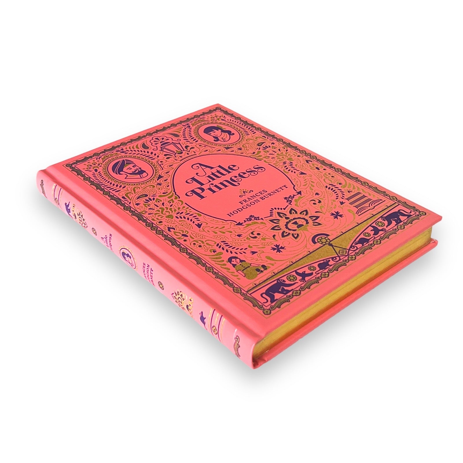 A Little Princess by Frances Hodgson Burnett - Collectible Illustrated Leather Bound Hardcover