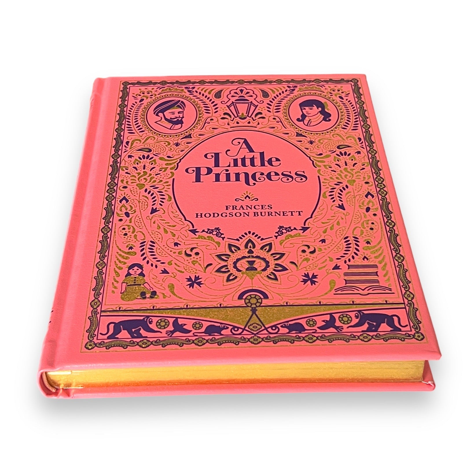 A Little Princess by Frances Hodgson Burnett - Collectible Illustrated Leather Bound Hardcover