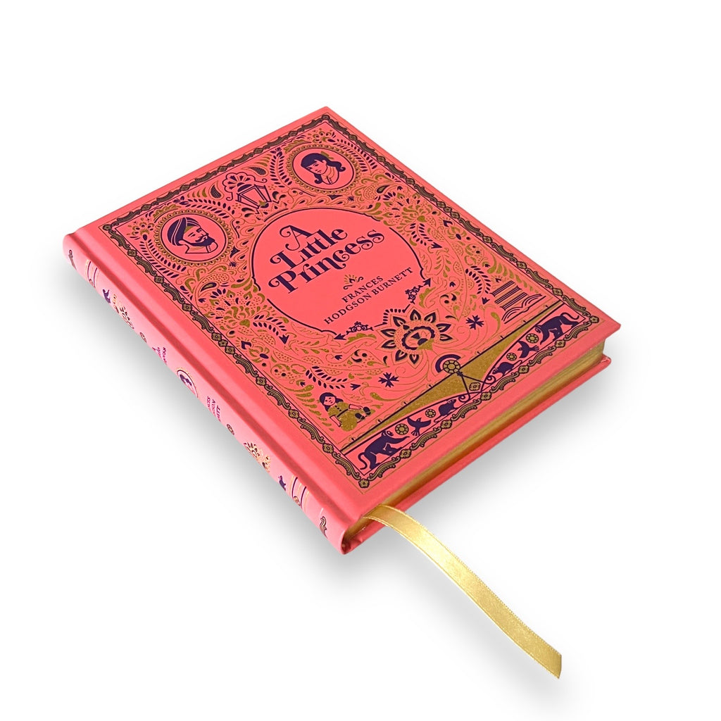 A Little Princess by Frances Hodgson Burnett - Collectible Illustrated Leather Bound Hardcover