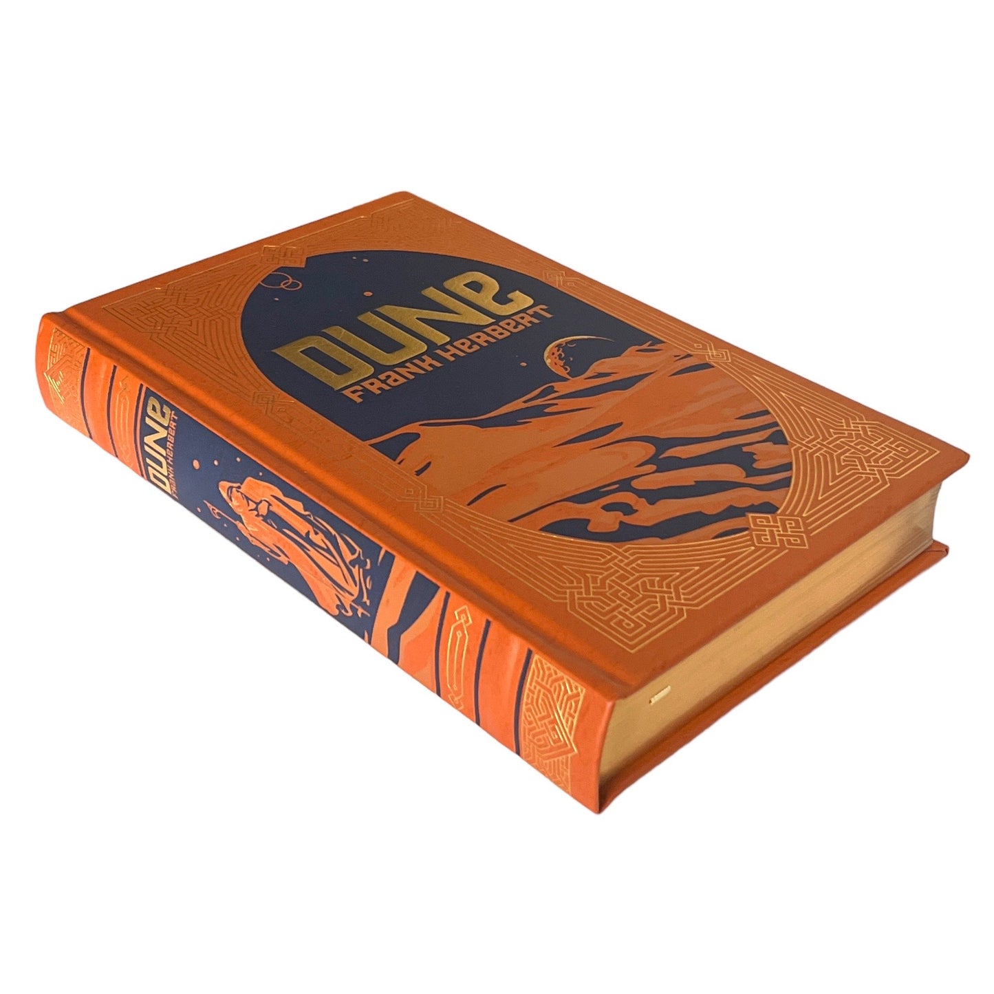 DUNE by Frank Herbert - Collectible Deluxe Special Gift Edition - Leather Bound Hardcover - Classic Book - Best Seller