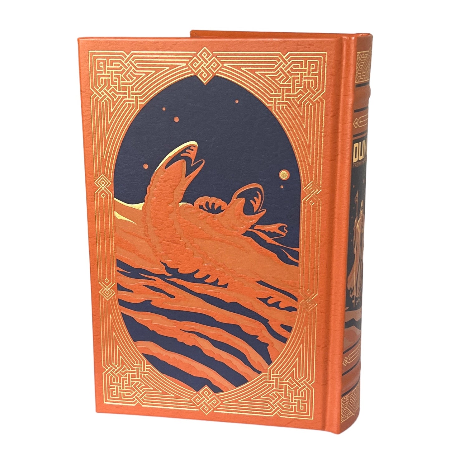 DUNE by Frank Herbert - Collectible Deluxe Special Gift Edition - Leather Bound Hardcover - Classic Book - Best Seller