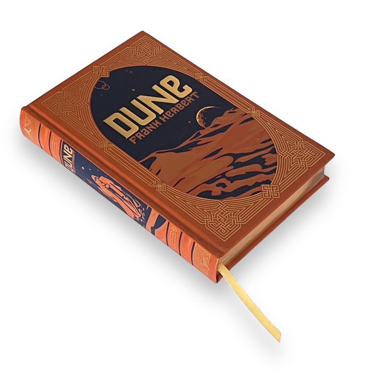 DUNE by Frank Herbert - Collectible Deluxe Special Gift Edition - Leather Bound Hardcover - Classic Book - Best Seller